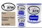 Preview: Ford, Chestnut Pearl Metallic, 6J / 6285: 1L Lackdose + 1L Klarlack + 500ml Härter - Set, von ATW Autoteile West.